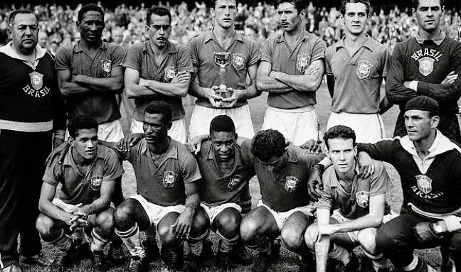 Brasil 1958 campeos do mundo