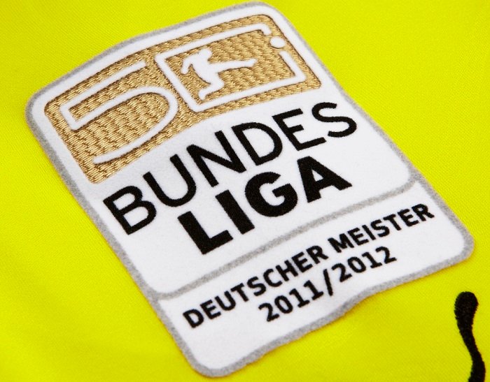Bundesliga Meister badge gold