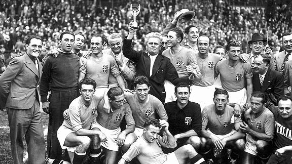 1938 Italy World Cup winners