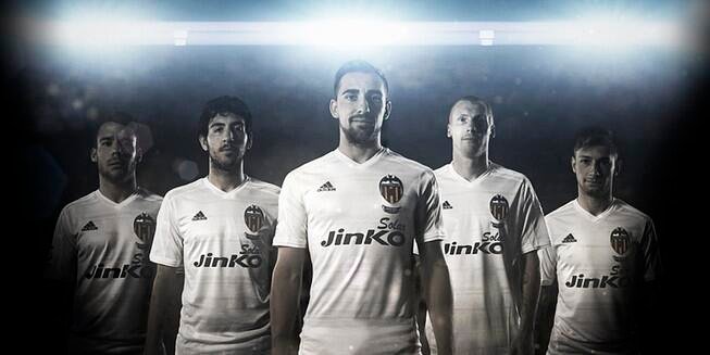 Valencia home kit 2014/15 from Adidas