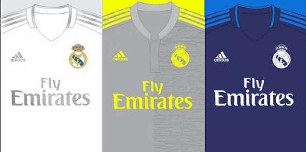 Real Madrid kits 2015/16
