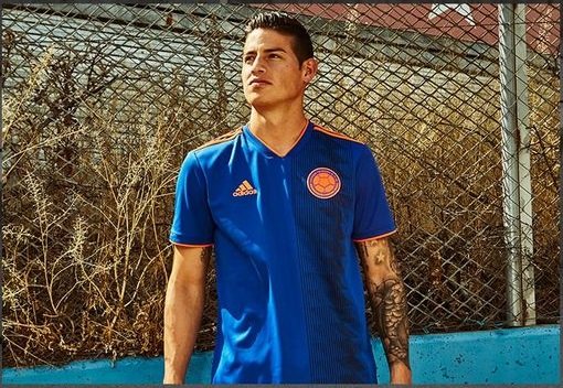 colombia away kit 2018