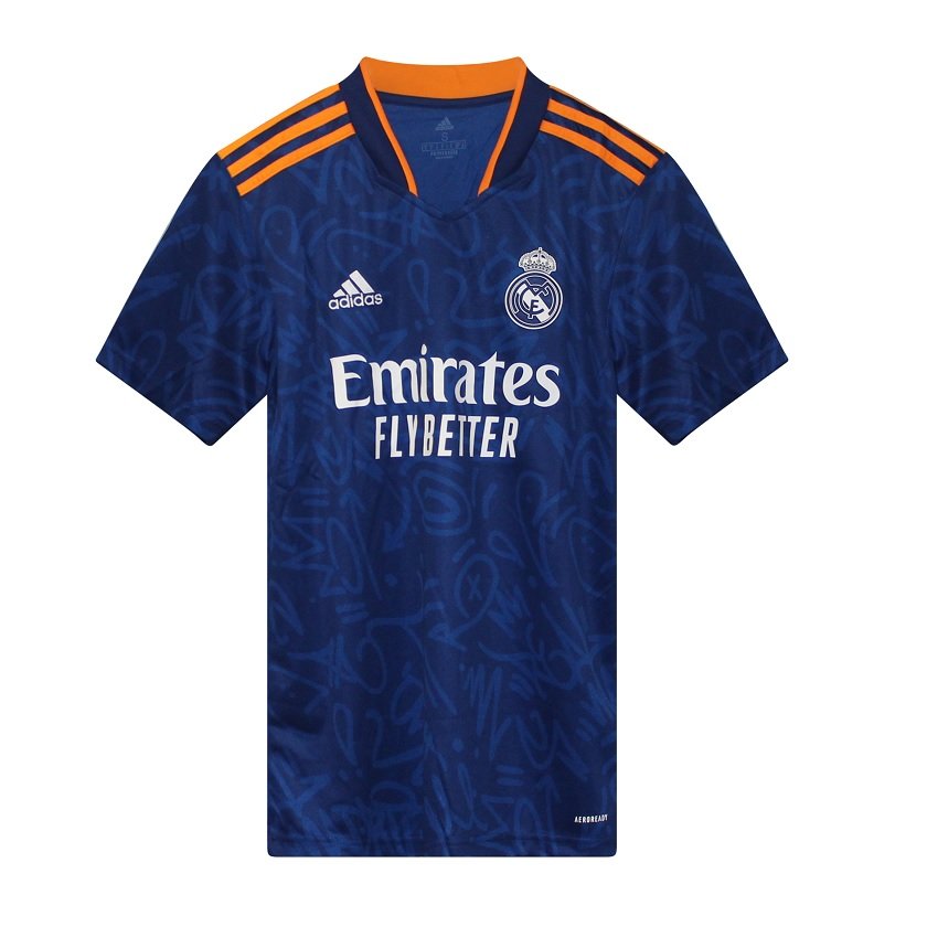 Real Madrid 21/22 away jersey – Customization – IDFD blog